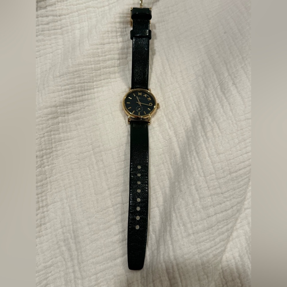 Marc by Marc Jacobs Forest Green Leather Watch